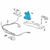 OEM 2022 Chevrolet Camaro Mount Bracket Diagram - 23136567