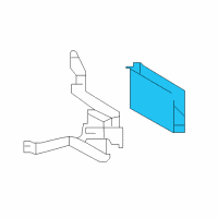 OEM 2014 Toyota Sequoia Blind Spot Radar Diagram - 88162-0C010