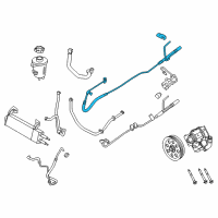 OEM 2018 Ford F-350 Super Duty Pressure Tube Diagram - HC3Z-3A717-D