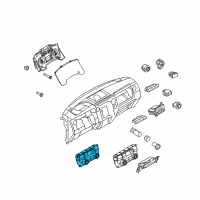 OEM Ford Dash Control Unit Diagram - DL3Z-19980-D