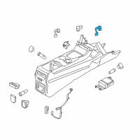 OEM 2018 Ford Edge Lamp Diagram - FT4Z-14A318-P