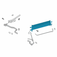 OEM 2017 Ford F-250 Super Duty Cooler Diagram - HC3Z-7A095-A