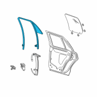 OEM 2011 Ford Crown Victoria Run Channel Diagram - 2W7Z-5426871-AA