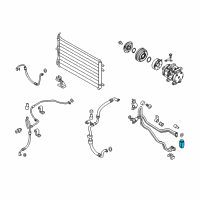 OEM Kia Sedona Valve-Expansion Diagram - 976264D900