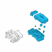 OEM Chevrolet Cruze Fuse & Relay Box Diagram - 42593349