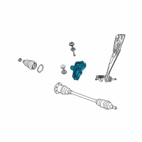 OEM 2003 Dodge Caravan Differential-Rear Axle Diagram - 5019757AA