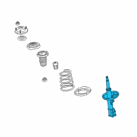 OEM 2011 Lexus RX450h ABSORBER Set, Shock Diagram - 48510-80584