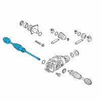 OEM BMW 230i xDrive Cv Axle Assembly Front Right Diagram - 31-60-7-597-694