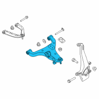 OEM 2021 Nissan Armada Link COMPL-Front Suspension, Lower RH Diagram - 54500-5ZA0A