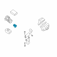 OEM 2001 Nissan Frontier Mass Air Flow Sensor Diagram - 22680-7B001