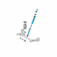 OEM Toyota Sienna Shock Diagram - 48531-A9050