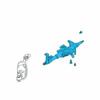 OEM Hyundai XG350 Column & Shaft Assembly-Steering Diagram - 56300-39600