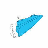 OEM 2018 Infiniti QX30 Backup Lamp Assy-RH Diagram - 26540-5DC0B