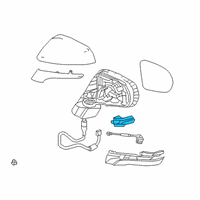 OEM 2022 Lexus RX350 Lamp Assembly, Side Turn Diagram - 81730-78010