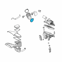 OEM Kia Cadenza Clamp-Hose Diagram - 1471101046B