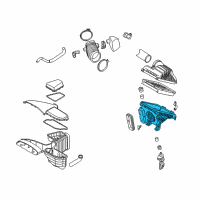 OEM 2015 Kia Cadenza Body-Air Cleaner Diagram - 281123R300