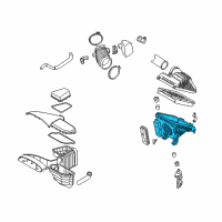 OEM 2016 Kia Cadenza Body-Air Cleaner Diagram - 281123R300