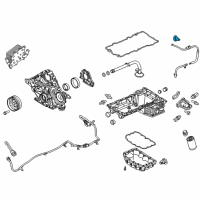 OEM Ford F-250 Super Duty Dipstick Diagram - BC3Z-6750-C