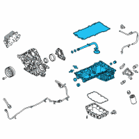 OEM Ford F-250 Super Duty Upper Oil Pan Diagram - BC3Z-6675-B