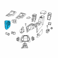 OEM 2017 Jeep Compass Switch-Transfer Case Diagram - 5VD28LXHAB