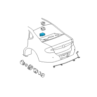 OEM 2006 Buick LaCrosse Module Diagram - 15234006