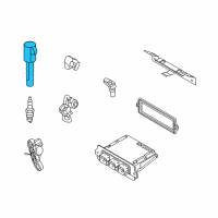 OEM Ford Escape Coil Diagram - 4M5Z-12029-B