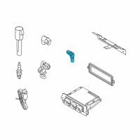 OEM Ford Escape Sensor Diagram - 1S7Z-6B288-AA
