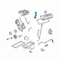 OEM 2007 Ford Explorer Sport Trac Filler Pipe Diagram - 6L2Z-6778-AA