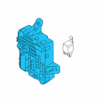 OEM 2020 Kia Cadenza Instrument Junction Box Assembly Diagram - 91950F6230