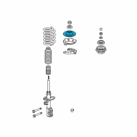 OEM Honda Fit Seat, Spring (Upper) Diagram - 51688-SCC-004