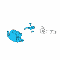 OEM 2021 Lexus IS300 Sensor Assembly, MILLIME Diagram - 88210-0A010