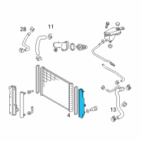 OEM 2010 Scion xB Tank Diagram - 16461-28660