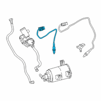 OEM 2020 BMW 840i xDrive Gran Coupe Regulating Lambda Probe Diagram - 11-78-8-689-862