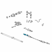 OEM 2016 Acura RDX Joint, Outboard Diagram - 42330-SXS-A01