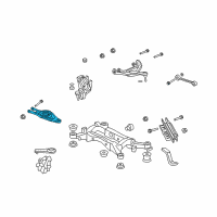 OEM 2012 Acura RL Arm B, Rear (Lower) Diagram - 52350-SJA-000