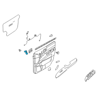 OEM 2007 Kia Sedona Switch Assembly-Folding Diagram - 935404D000