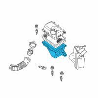 OEM 2004 Pontiac GTO Housing-Air Cleaner Diagram - 92158023