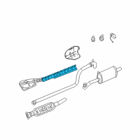 OEM 2001 Chrysler PT Cruiser Shield Diagram - 5278028AD