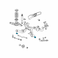 OEM 2002 Ford Mustang Crossmember Bushing Diagram - XR3Z5D006AA