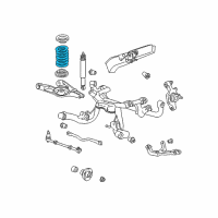 OEM 2004 Ford Mustang Spring Diagram - 3R3Z-5560-AB