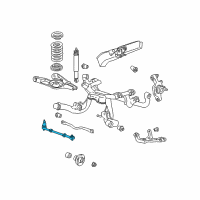 OEM 2004 Ford Mustang Lateral Arm Diagram - F6ZZ-5K483-BA