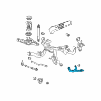 OEM 2001 Ford Mustang Control Arm Diagram - XR3Z5500CC