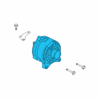 OEM Lincoln Town Car Alternator Diagram - GC2Z-10346-A