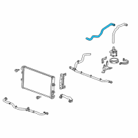 OEM Cadillac ATS Line Diagram - 84128682