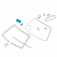 OEM Infiniti Sensor Kit-Rain Diagram - 28536-AT325