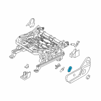 OEM Ford Focus Seat Switch Diagram - CV6Z-14A701-AA