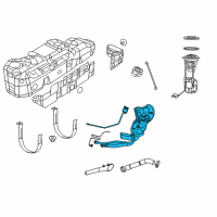 OEM Ram 1500 Classic Tube-Fuel Filler Diagram - 52029931AF