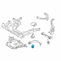 OEM 2011 BMW 750Li Hydrobearing Diagram - 31-12-6-777-653