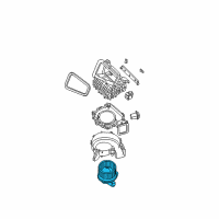 OEM Nissan NV2500 Blower Assy-Front Diagram - 27220-1PA0A