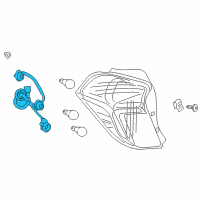 OEM 2019 Chevrolet Spark Socket & Wire Diagram - 94543743